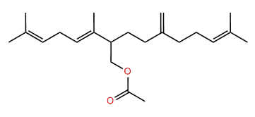 Peucelinene acetate